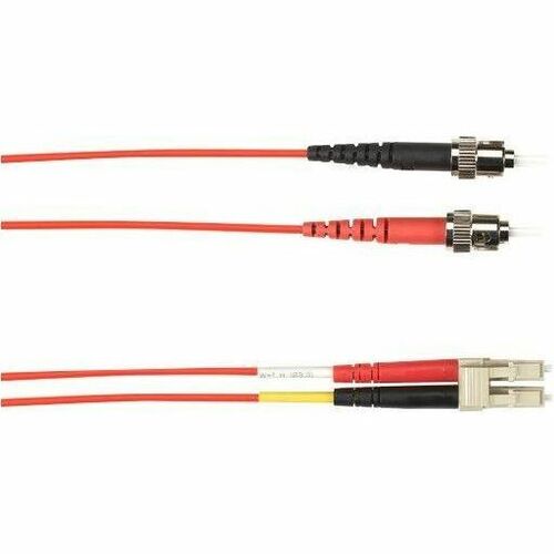 Black Box Colored Fiber OM4 50/125 Multimode Fiber Optic Patch Cable - LSZH