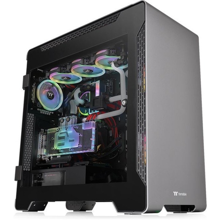 Thermaltake A700 Aluminum Tempered Glass Edition Full Tower Chassis - Thumbnail 2
