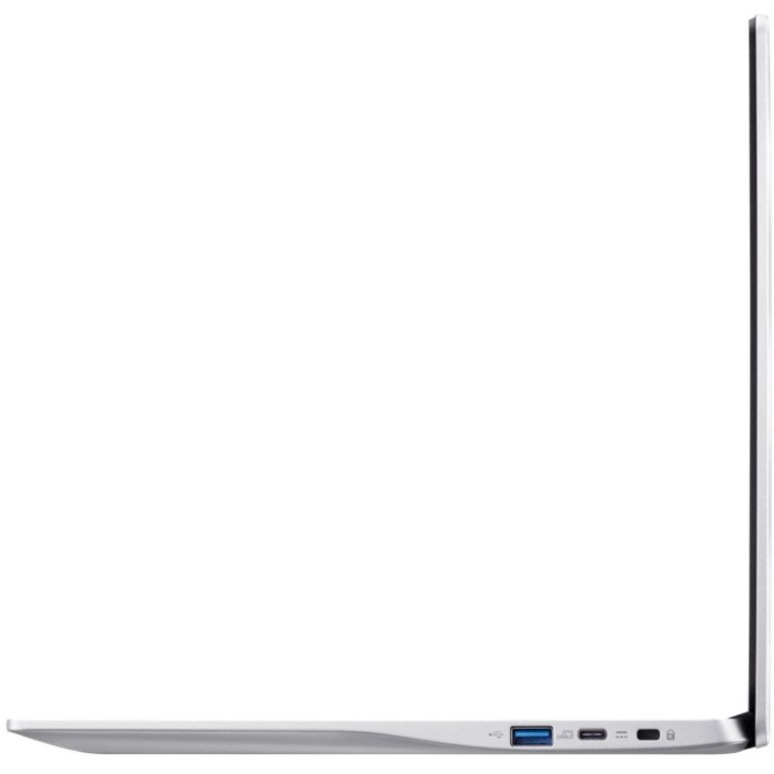 Acer Chromebook 315 CB315-4H CB315-4H-C7A1 15.6" Chromebook - Full HD - Intel Celeron N4500 - 4 GB - 64 GB SSD - 64 GB Flash Memory - Pure Silver - Thumbnail 4