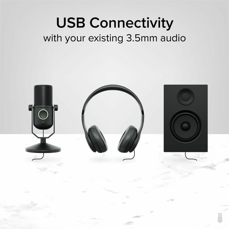 Plugable USB Audio Adapter with 3.5mm Speaker-Headphone and Microphone Jack, Add an External Stereo Sound Card to Any PC - Thumbnail 5