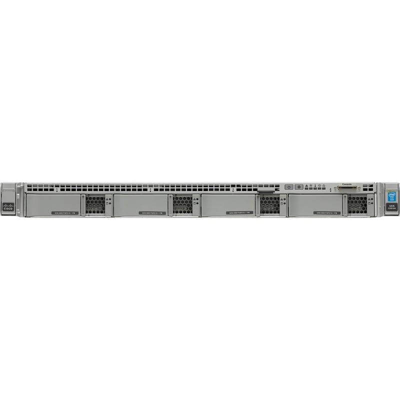 Cisco C220 M4 1U Rack Server - 2 Xeon E5-2620 v4 2.10 GHz - 64 GB RAM - Serial ATA/600 Controller - Thumbnail 2