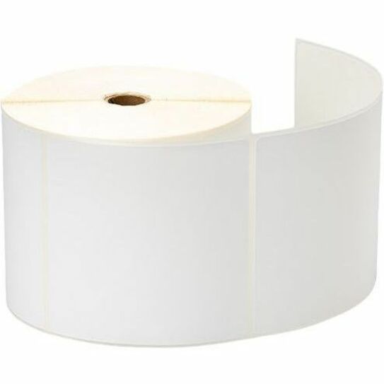 Brother 4in x 4in White Polypropylene Direct Thermal Label, Die Cut Roll - Thumbnail 2