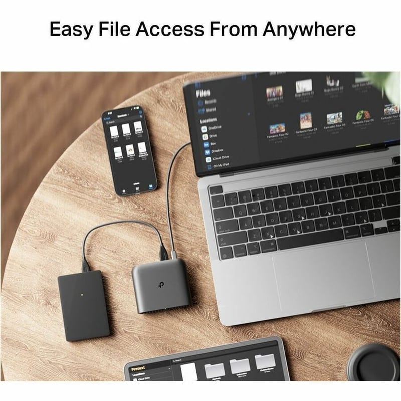 AX1500 WF6 POCKET TRAVEL ROUTER AX1500 WI-FI 6 POCKET TRAVEL ROUTER - Thumbnail 5