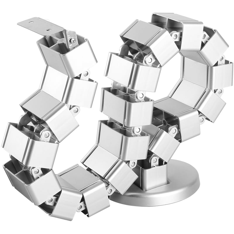 StarTech.com Cable Management Spine - Adjustable & Flexible Cable Organizer - With Four Cable Channels and Weighted Base Plate - Thumbnail 1