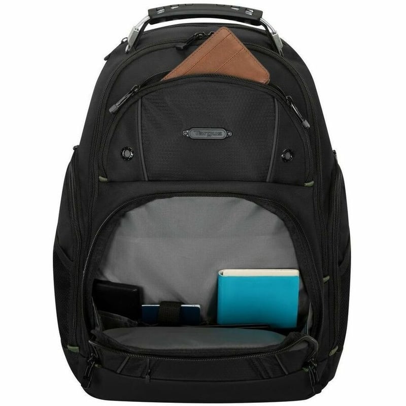 Targus DRIFTER TBB63805GL Carrying Case (Backpack) for 15" to 16" Notebook - Black - Thumbnail 5