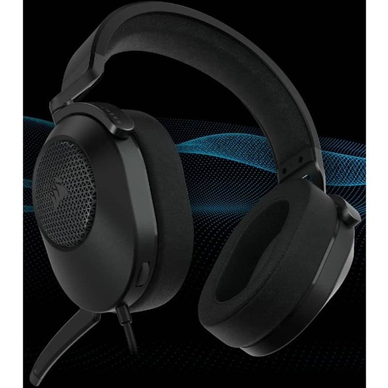 Corsair HS65 SURROUND Wired Gaming Headset - Carbon - Thumbnail 4