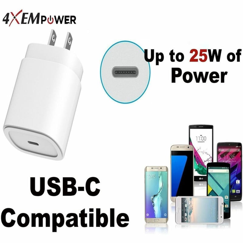 4XEM 6FT iPhone Compatible Charger Combo Kit (White) - MFi Certified - Thumbnail 5