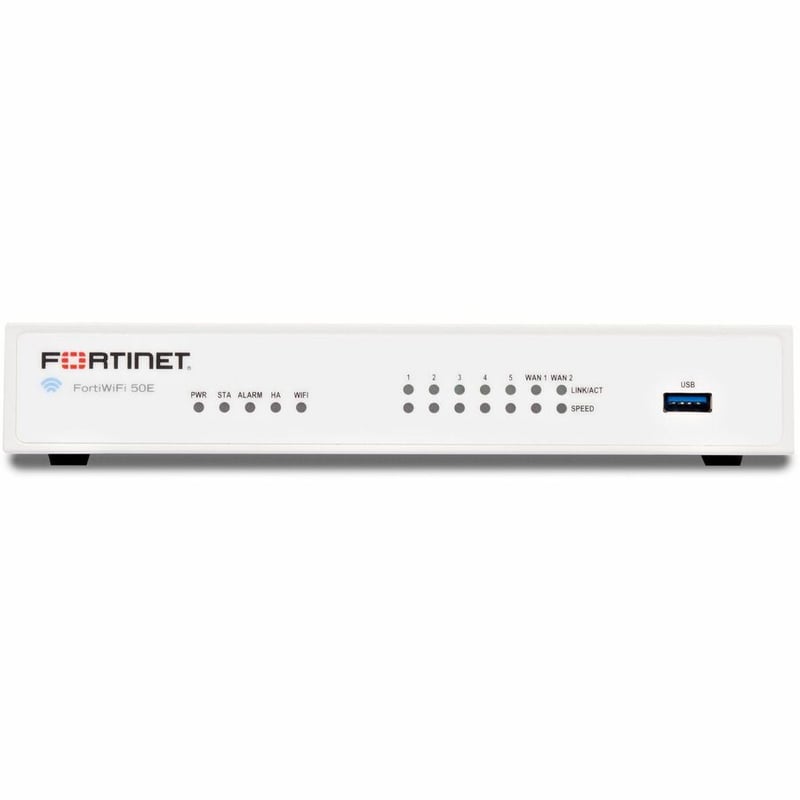 Fortinet FortiWifi FWF-50E Network Security/Firewall Appliance - Thumbnail 3