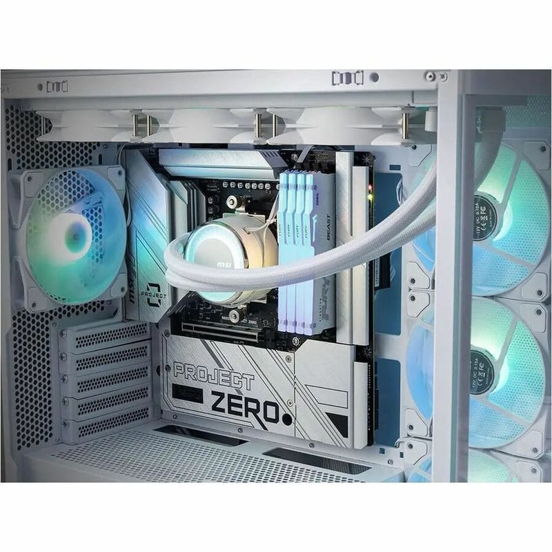 MSI B650M PROJECT ZERO AM5 MICRO-ATX MOTHERBOARD