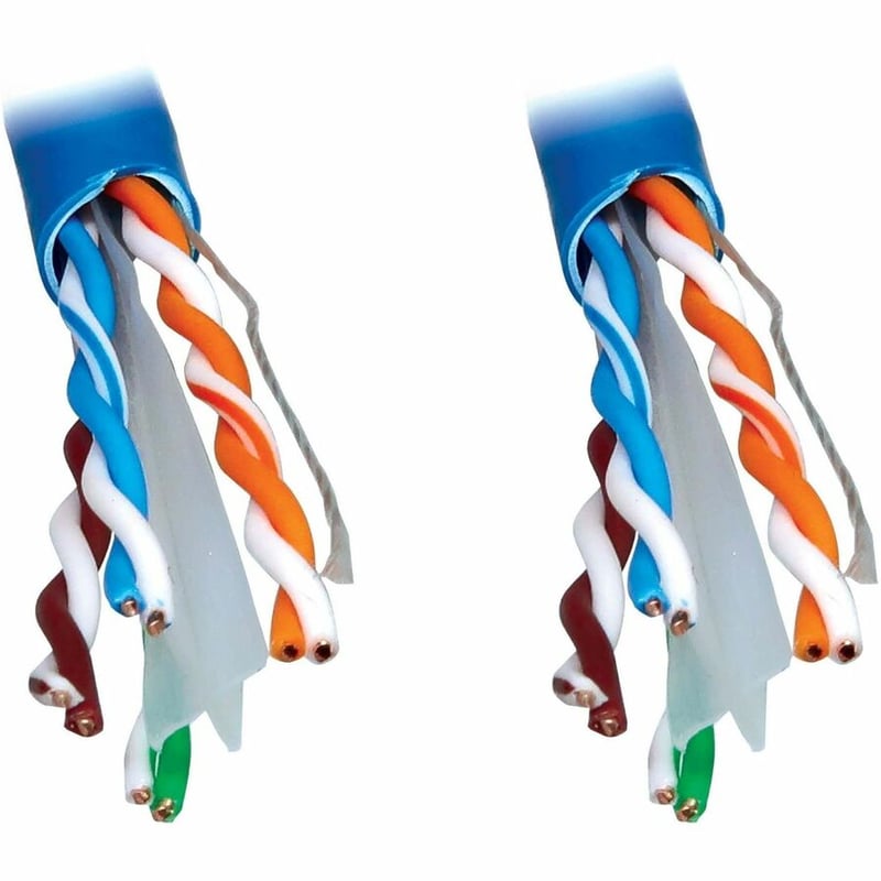 Eaton Tripp Lite Series Cat6 1G Solid Core UTP Bulk Ethernet Cable, LSZH, Blue, 1000 ft. (305 m) - Thumbnail 3