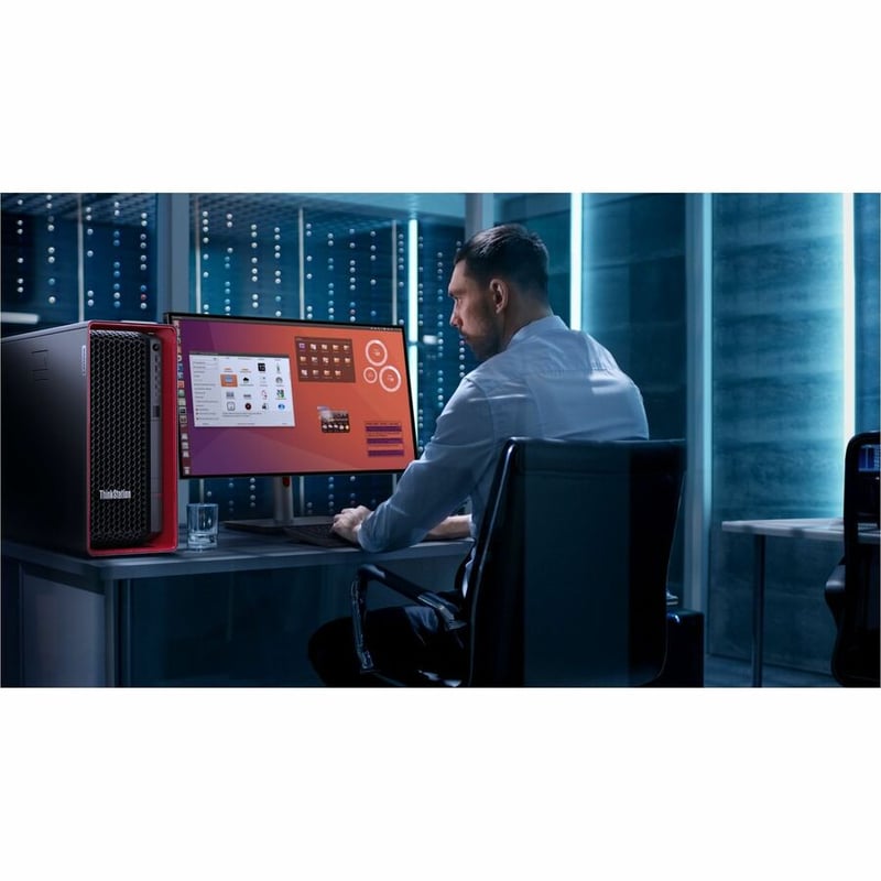 Lenovo ThinkStation P7 30F30045US Workstation - 1 x Intel Xeon w7-3465X - 16 GB - 512 GB SSD - Tower