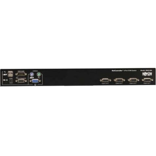 Tripp Lite by Eaton Rackmount KVM Switch 4-Port / USB / PS2 w/ On-Screen Display 1U - Thumbnail 4