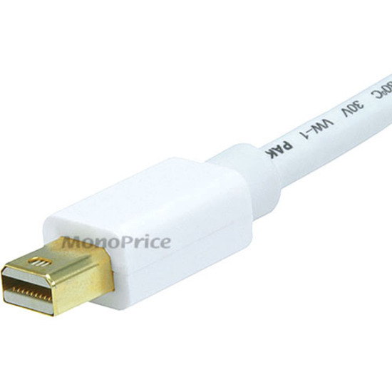 MINI DISPLAYPORT CABLE- WHITE 15FT - Thumbnail 2