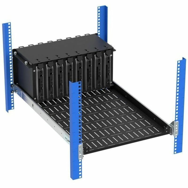8-UNIT APPLE MAC MINI BRACKET SET FOR MODULAR SHELF (2010-2023) - Thumbnail 3