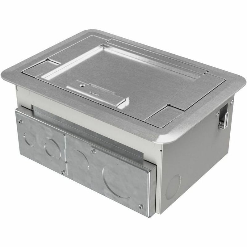 Legrand Evolution Series EFB45 Floor Box Surface Style Cover with Carpet Insert - Thumbnail 1