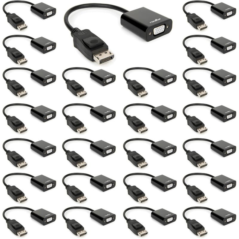 Rocstor Premium DisplayPort to VGA Adapter HD - Thumbnail 1