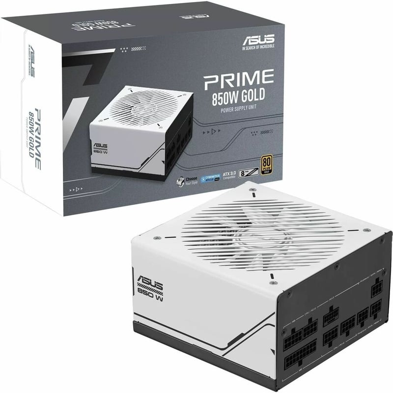 ASUS PRIME 850W GOLD POWER SUPP 850 WATT ATX 3.0 COMPATIBLE - Thumbnail 3