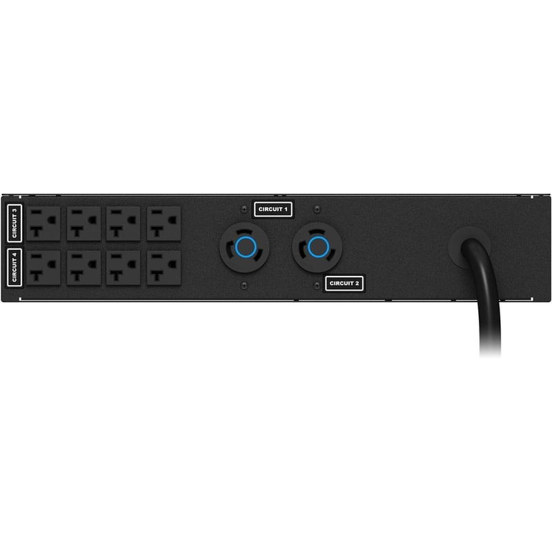Liebert Basic PDU - Horizontal, 120/208V, (8) NEMA 5-20R, (2) NEMA L6-30R - Thumbnail 2