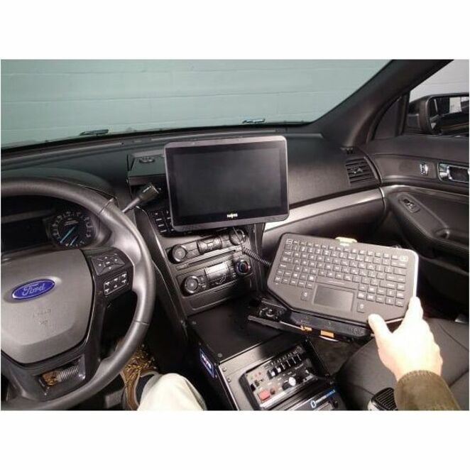 Havis Mounting Tray for Keyboard - Black - Thumbnail 2