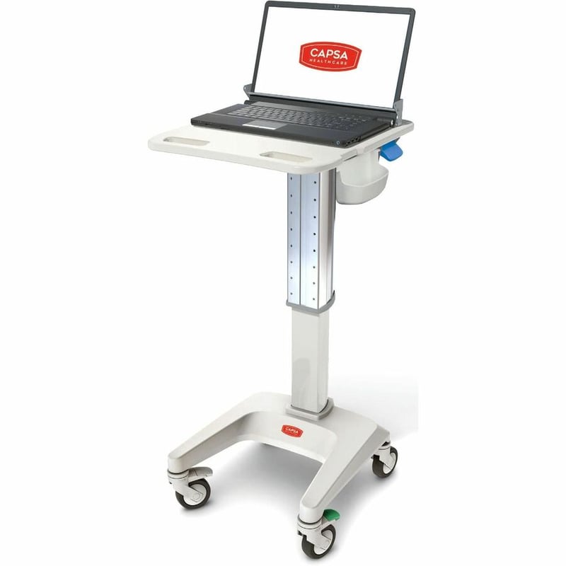 Capsa Healthcare - LX5 Non-Powered Cart (LX5-NG-D10-M-35) - Light Duty Mobile Computing Cart
