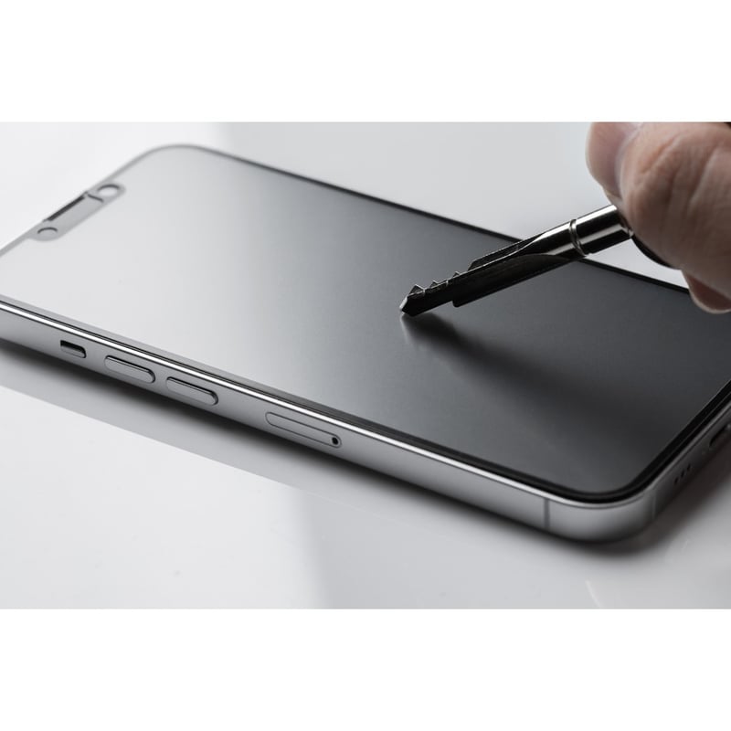 Moshi iVisor AG for iPhone 13 - Black Matte, Black - Thumbnail 4