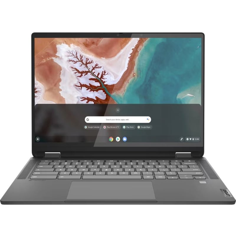 Lenovo Flex5 Chrome 14IAU 83AJ0000UX 14" Touchscreen Convertible 2 in 1 Chromebook - WUXGA - 1920 x 1200 - Intel Core i5 12th Gen i5-1235U Deca-core (10 Core) 1.30 GHz - 8 GB Total RAM - 8 GB On-board Memory - 256 GB SSD - Storm