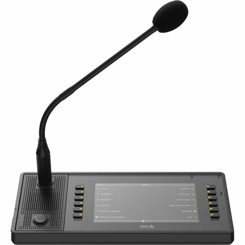 TC6901 GOOSENECK MICROPHONE FOR C6110 NETWORK PAGING CONSOLE - Thumbnail 2