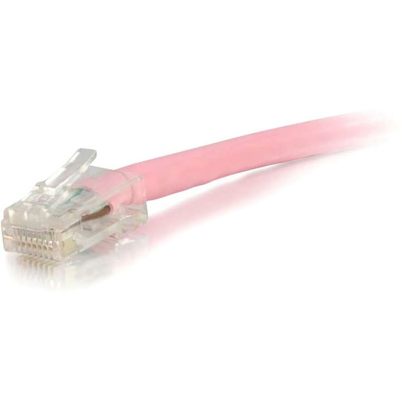 C2G 4 ft Cat6 Non Booted UTP Unshielded Network Patch Cable - Pink - Thumbnail 1
