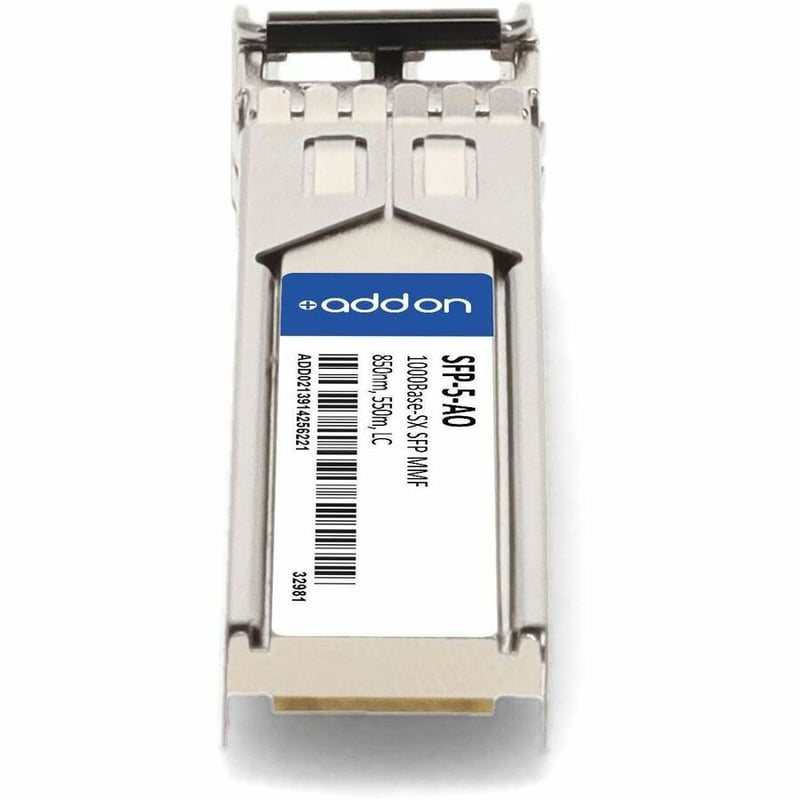 AddOn Rad® SFP-5 Compatible TAA 1000Base-SX SFP Transceiver (MMF, 850nm, 550m, LC, DOM) - Thumbnail 4