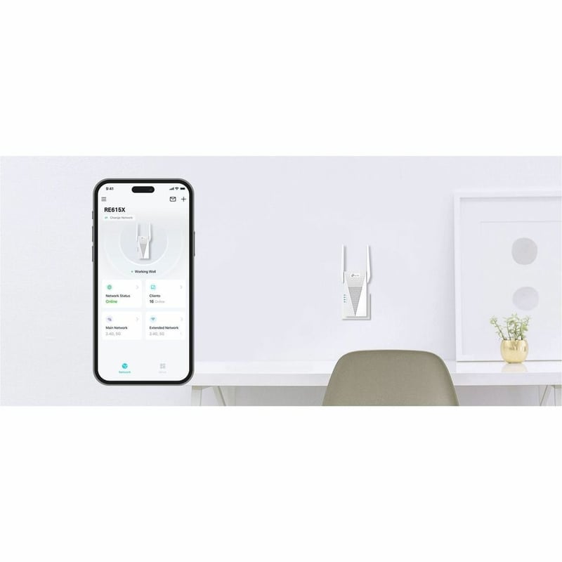 AX1800 WI-FI 6 RANGE EXTENDER AX1800 WI-FI 6 RANGE EXTENDER - Thumbnail 4