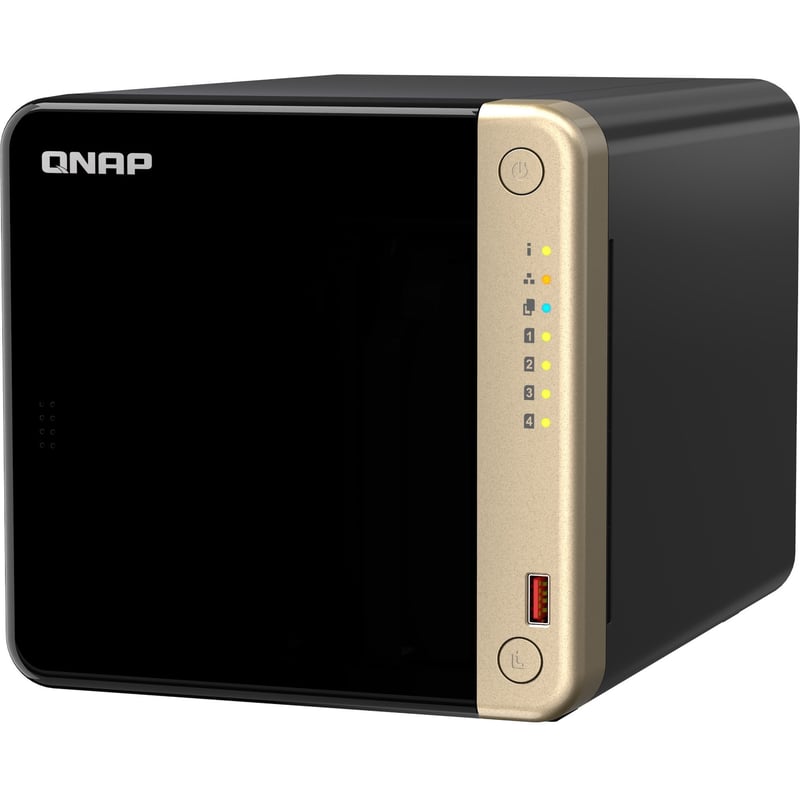 QNAP Turbo NAS TS-464-8G SAN/NAS Storage System - Thumbnail 1