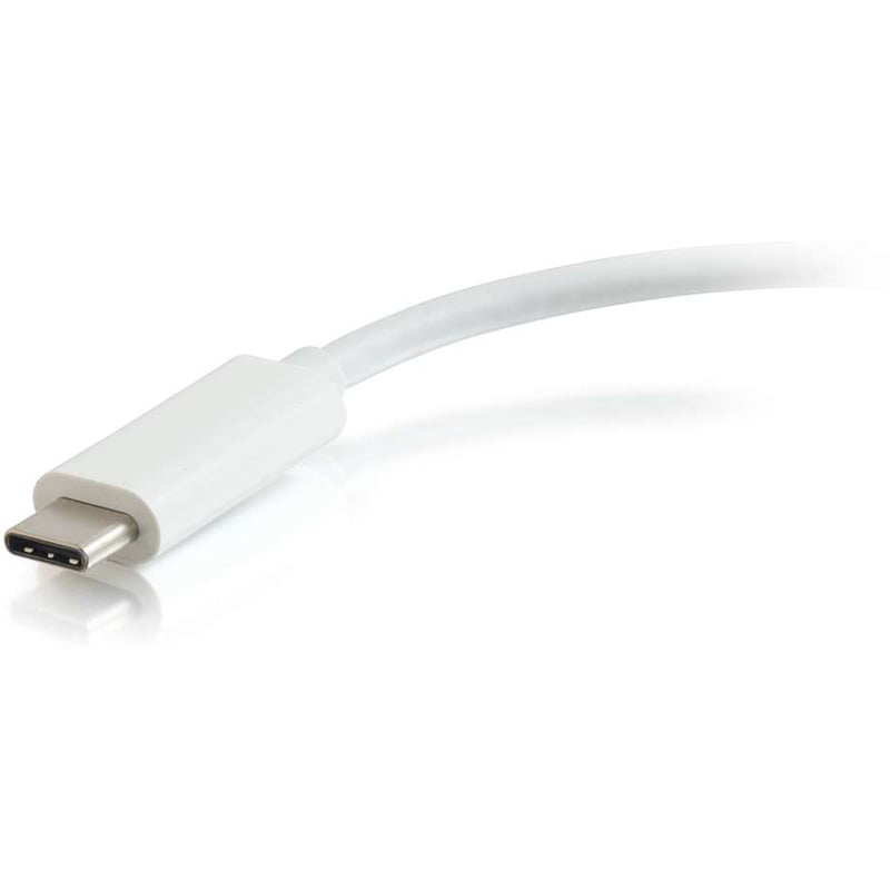 USB-C ETHERNET ADAPTER W/ POWER WHITE - Thumbnail 2