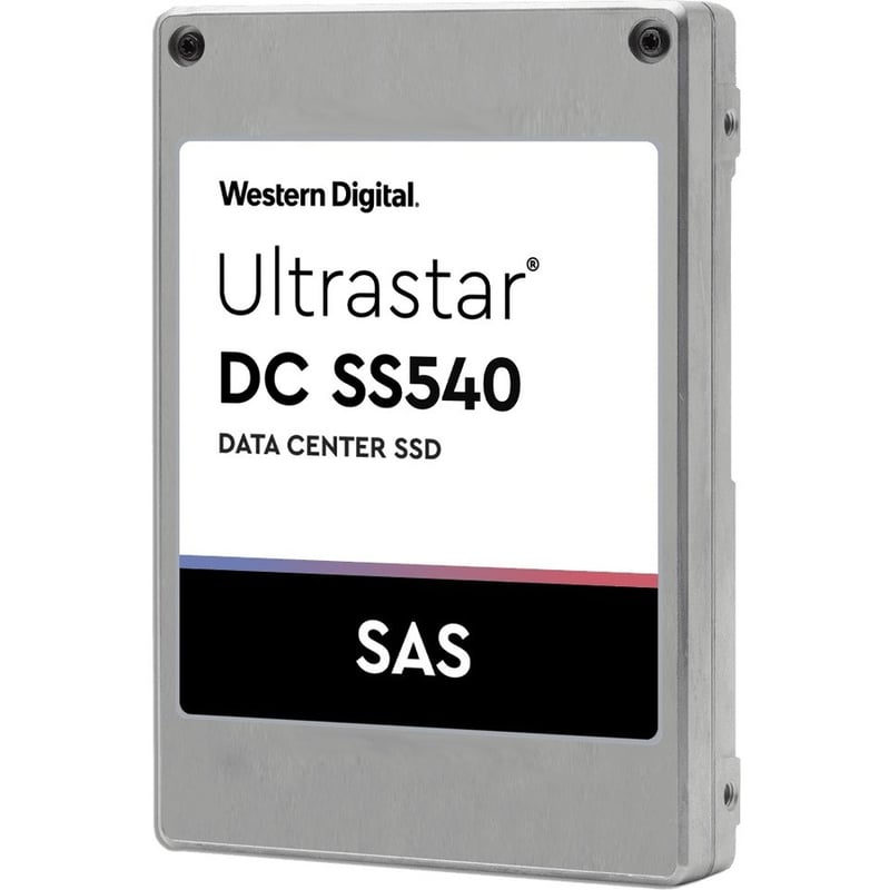 WD Ultrastar DC SS540 WUSTVA119BSS200 1.92 TB Solid State Drive - 2.5" Internal - SAS (12Gb/s SAS) - Thumbnail 1