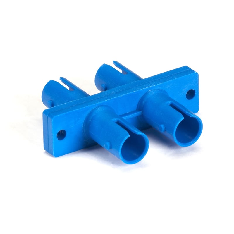 Black Box Fiber Optic Coupling - ST/ST Singlemode Duplex Ceramic Rect