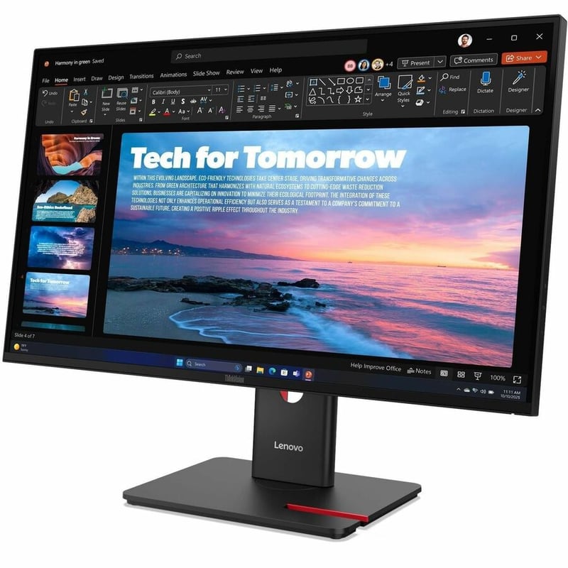 THINKVISION T27QD-40 27IN IPS PANEL 48-120HZ VARIABLE - Thumbnail 2