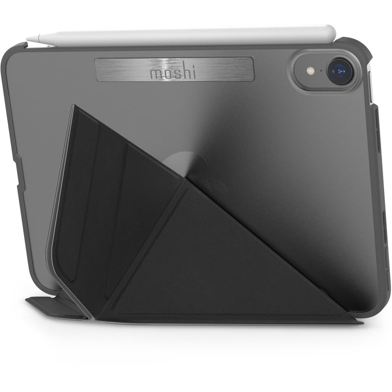 Moshi VersaCover Carrying Case Apple iPad mini (6th Generation) Tablet - Charcoal Black - Thumbnail 2
