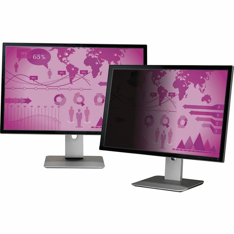 3M High Clarity Privacy Filter for 21.5in Monitor, 16:9, HC215W9B - Thumbnail 2
