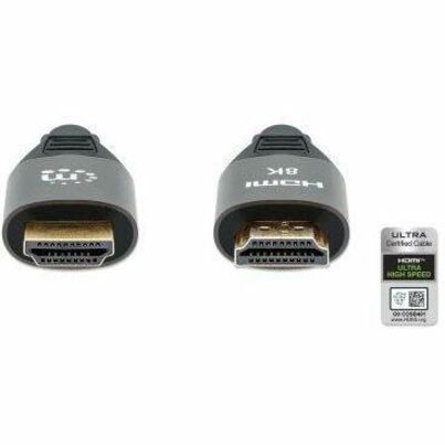 8K@60HZ CERTIFIED ULTRA HIGH SPEED HDMI CABLE WITH ETHERNET - Thumbnail 3