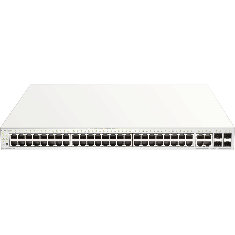 D-Link 52-Port Nuclias Cloud-Managed PoE Switch - Thumbnail 1