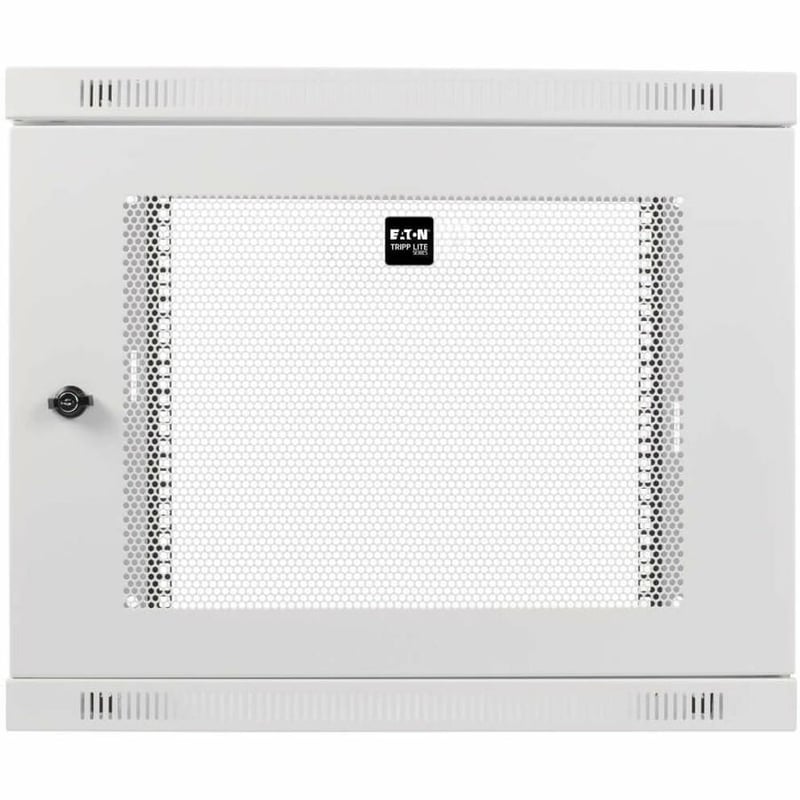 Tripp Lite by Eaton SmartRack 9U Low-Profile Switch-Depth-Plus Wall-Mount Mini Rack Enclosure White - Thumbnail 3
