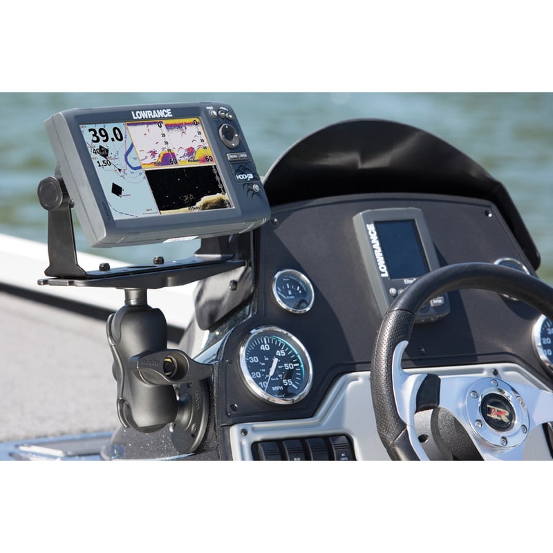 RAM Mounts Marine Mount for Mounting Bracket, GPS, Radio, Fishfinder - Thumbnail 5