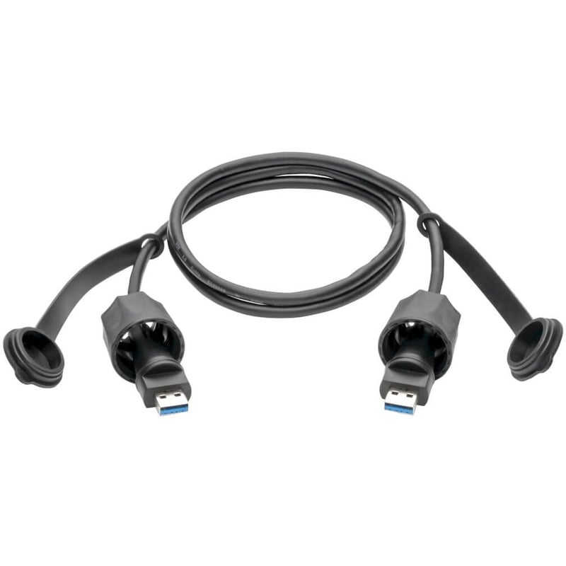 Tripp Lite by Eaton USB 3.0 SuperSpeed A to A M/M Cable Industrial - IP68 Shielded 3 ft. (0.91 m) TAA - Thumbnail 3