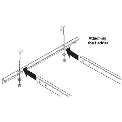 Tripp Lite by Eaton SmartRack Hardware Kit - Connects SRCABLELADDER to a wall or Open Frame Rack - Thumbnail 2
