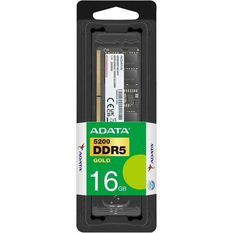 Adata GD5S5200716G-BHY 16GB DDR5 SDRAM Memory Module - Thumbnail 2