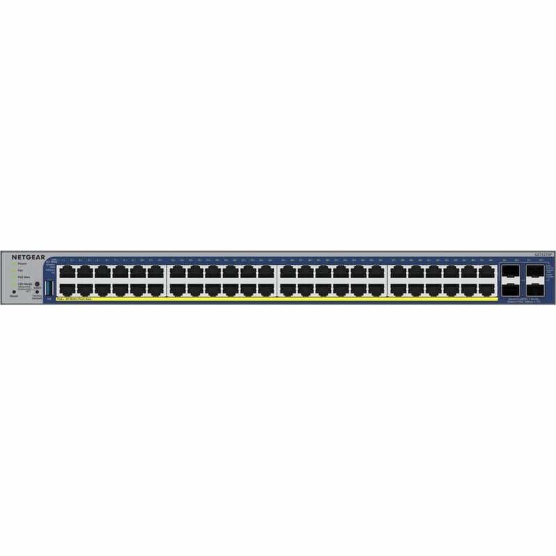 48P GE POE+ SMART SWTH W/10G SFP+ - Thumbnail 4
