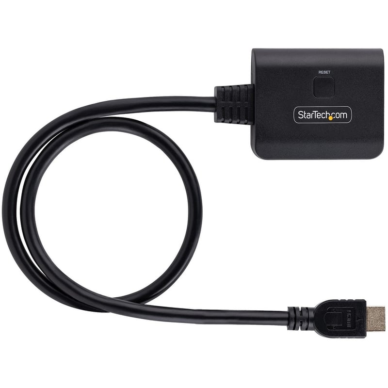 StarTech.com 2-Port HDMI Splitter, 4K 60Hz HDMI 2.0 Video, 4K HDMI Splitter 1 In 2 Out, 1x2 HDMI Display/Output Splitter, HDR/HDCP - Thumbnail 5