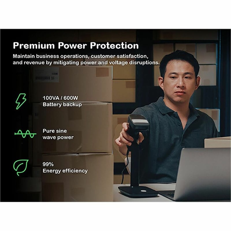 APC by Schneider Electric Smart-UPS C 1000VA LCD 120V with SmartConnect - Thumbnail 5