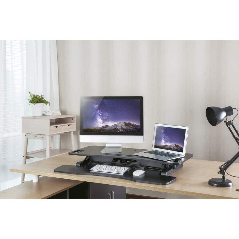 Amer Mounts Sit/Stand 37.4" Height Adjust Desk - Thumbnail 4