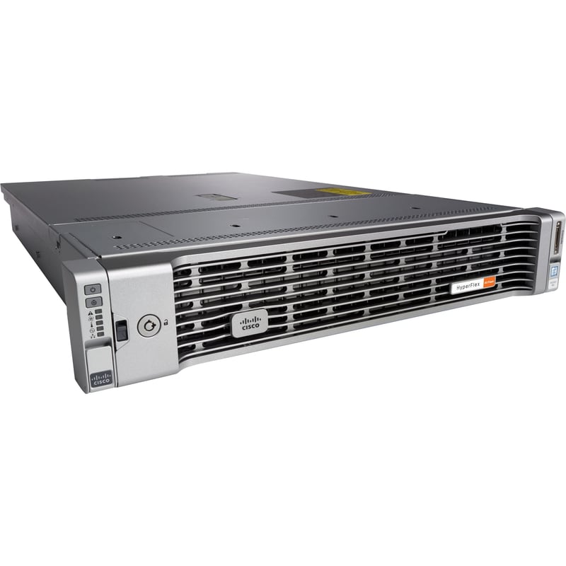 Cisco HyperFlex HX240c M4 2U Rack Server - 2 x Intel Xeon E5-2630 v3 2.40 GHz - 256 GB RAM - 12Gb/s SAS Controller - Thumbnail 1