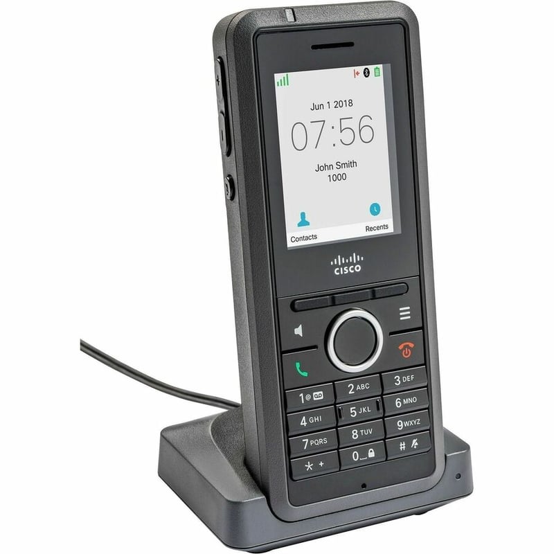 CISCO IP DECT 6825 HANDSET, MPP, EU AND APAC REMANUFACTURED - Thumbnail 2